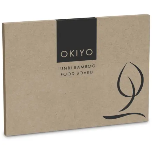 Okiyo Junbi Bamboo Food Board Gift Box